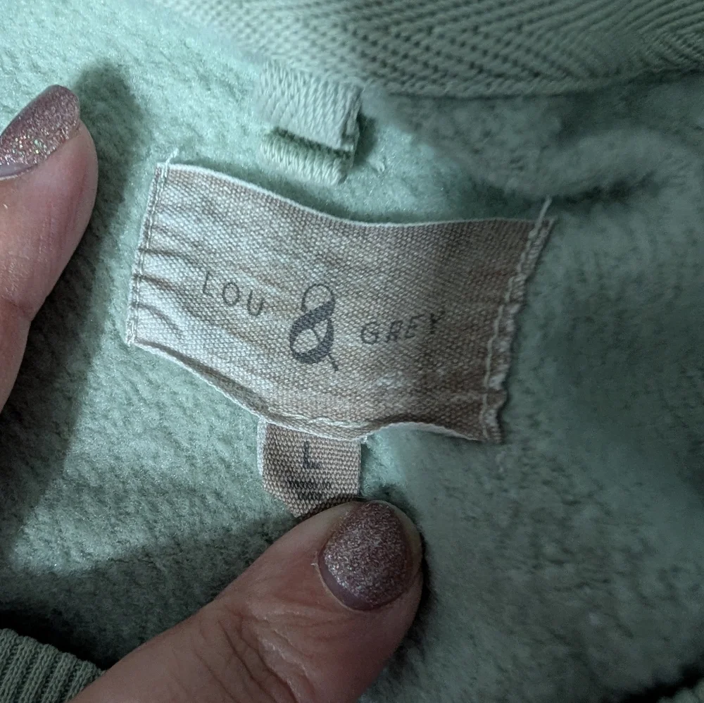 3/$30 Loft Lou & Grey Tunic Sweatshirt - Picture 5 of 6